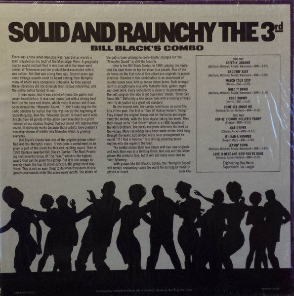Bill Black's Combo : Solid And Raunchy The 3rd (LP, Album, Mon)