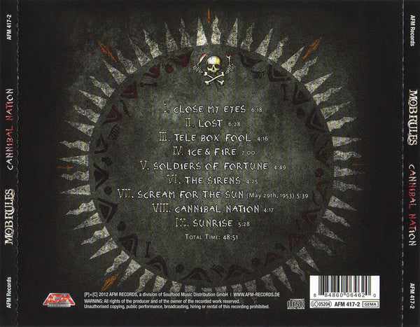 Mob Rules : Cannibal Nation (CD, Album)