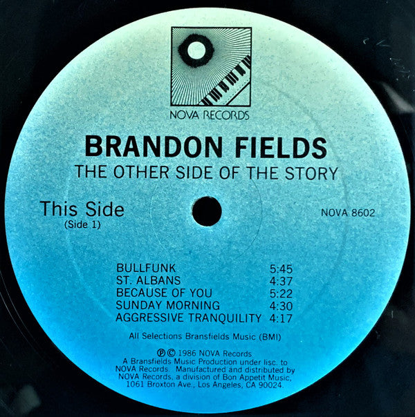 Brandon Fields : The Other Side Of The Story (LP, Album)