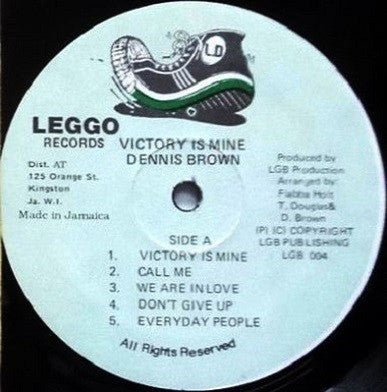 Dennis Brown : Victory Is Mine (LP, Album)