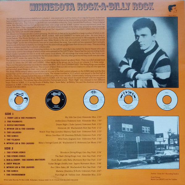 Various : Minnesota Rock-A-Billy-Rock Vol.2 (LP, Comp)
