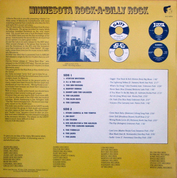 Various : Minnesota Rock-A-Billy-Rock Vol.3 (LP, Comp)