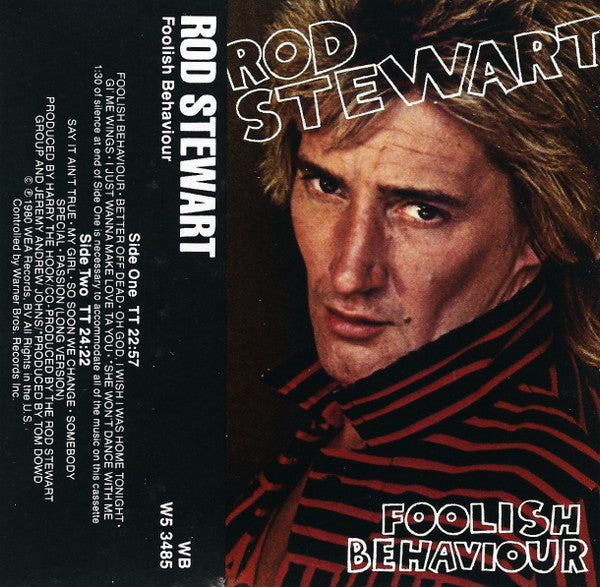 Rod Stewart : Foolish Behaviour (Cass, Album)