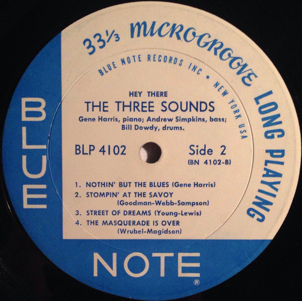 The Three Sounds : Hey There (LP, Album, Mono)