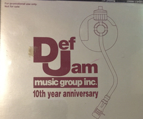 Various : Def Jam Music Group 10th Year Anniversary (4xCD, Comp, Promo)