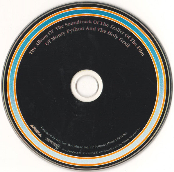 Monty Python : The Album Of The Soundtrack Of The Trailer Of The Film Of Monty Python And The Holy Grail (Executive Version) (CD, Album, RE, RM)