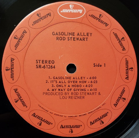 Rod Stewart : Gasoline Alley (LP, Album, Phi)