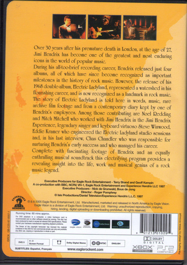The Jimi Hendrix Experience : Electric Ladyland (DVD-V)