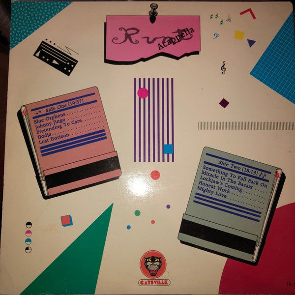 Runt : Acappella (LP, Album, Unofficial)