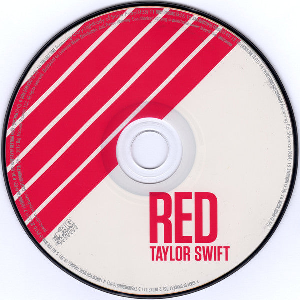 Taylor Swift : Red (2xCD, Album, Dlx)