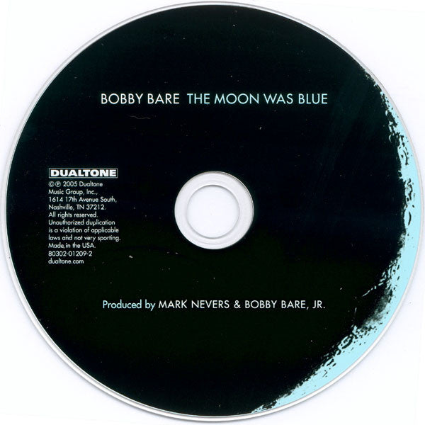 Bobby Bare : The Moon Was Blue (CD, Album)