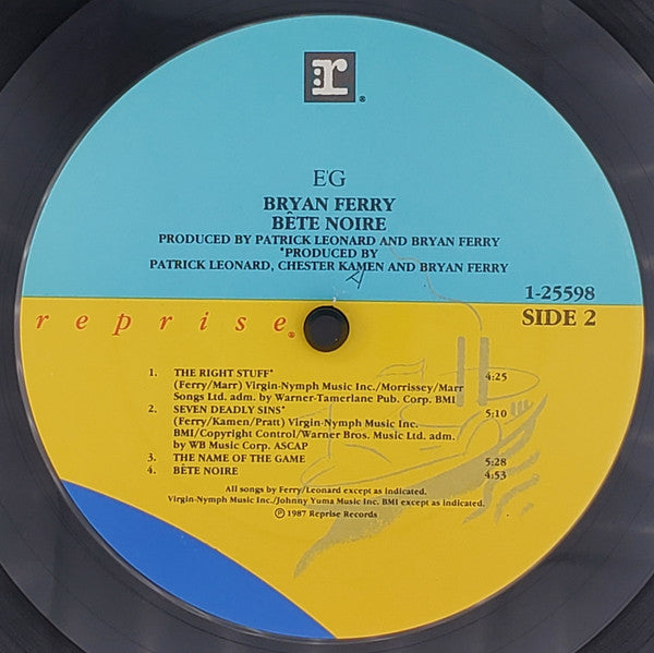 Bryan Ferry : Bête Noire (LP, Album, All)