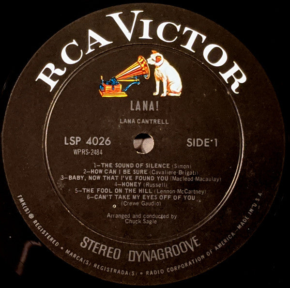 Lana Cantrell : Lana! (LP)