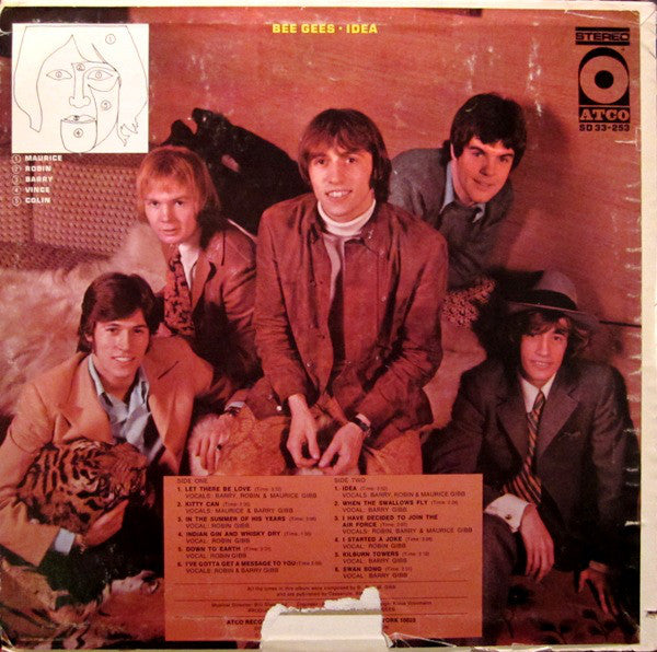 Bee Gees : Idea (LP, Album, Ter)