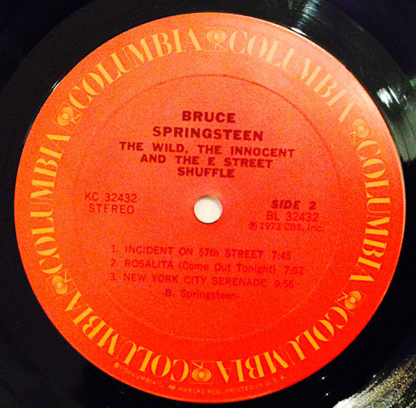 Bruce Springsteen : The Wild, The Innocent &  The E Street Shuffle (LP, Album, Ter)