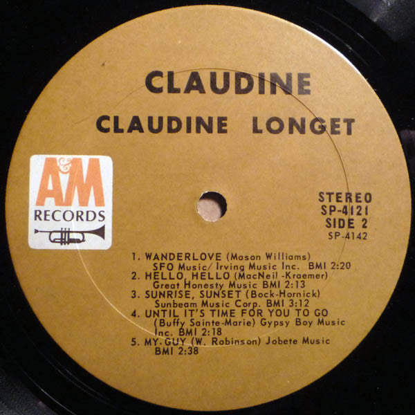 Claudine Longet : Claudine (LP, Album, Mon)