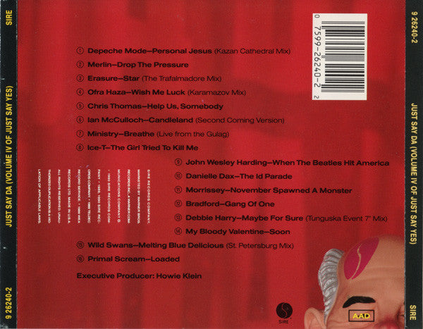 Various : Just Say Da (Volume IV Of Just Say Yes) (CD, Comp)