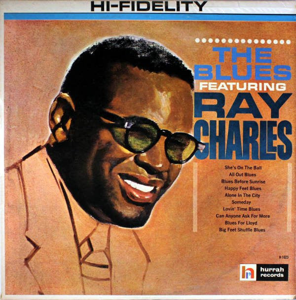 Ray Charles : The Blues Featuring Ray Charles (LP, Comp, Mono)