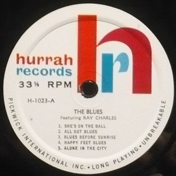 Ray Charles : The Blues Featuring Ray Charles (LP, Comp, Mono)