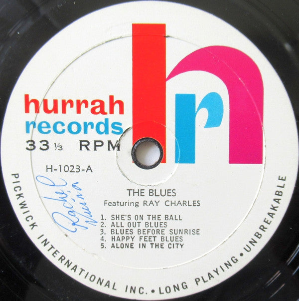 Ray Charles : The Blues Featuring Ray Charles (LP, Comp, Mono)