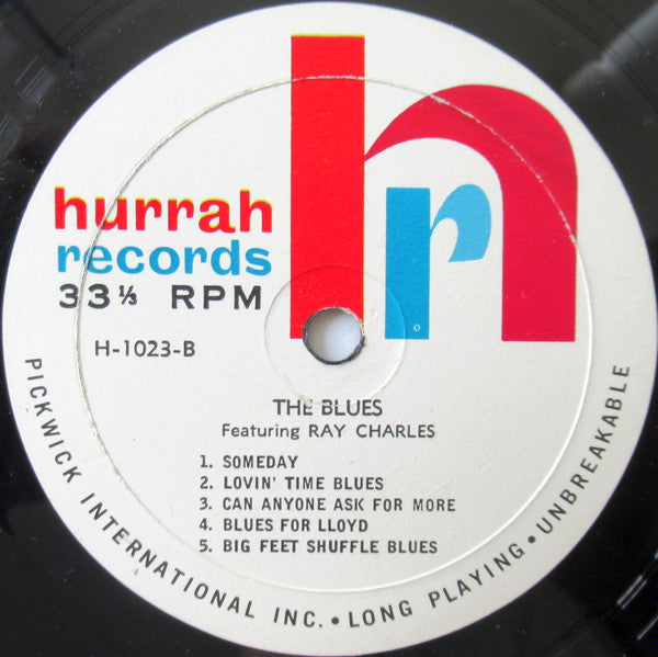 Ray Charles : The Blues Featuring Ray Charles (LP, Comp, Mono)