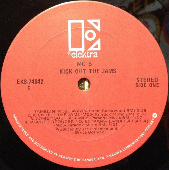 MC5 : Kick Out The Jams (LP, Album, RE, Gat)