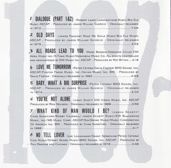 Chicago (2) : The Heart Of Chicago 1967-1998 Volume II (CD, Comp)
