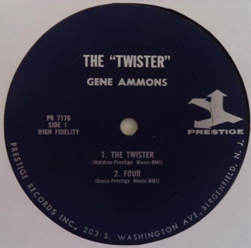 Gene Ammons : The Twister (LP, Album, RE)