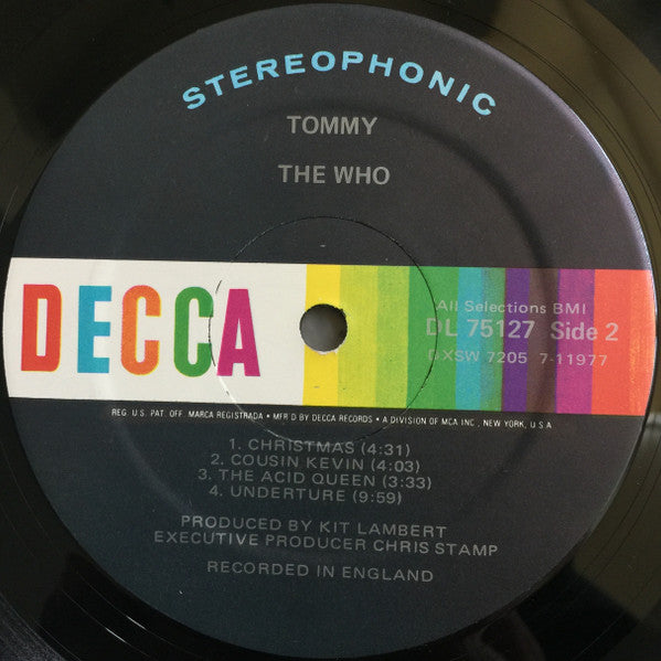 The Who : Tommy (2xLP, Album)