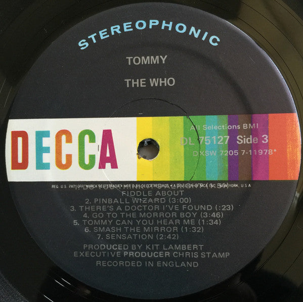 The Who : Tommy (2xLP, Album)