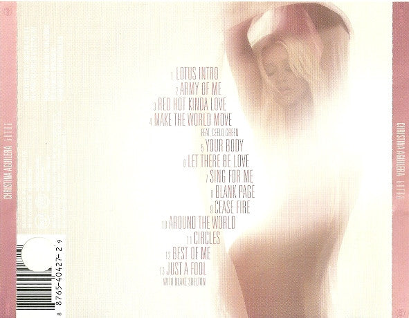 Christina Aguilera : Lotus (CD, Album, Edi)