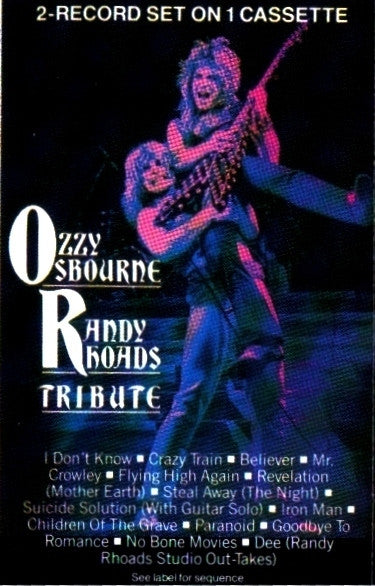 Ozzy Osbourne / Randy Rhoads : Tribute (Cass, Album)