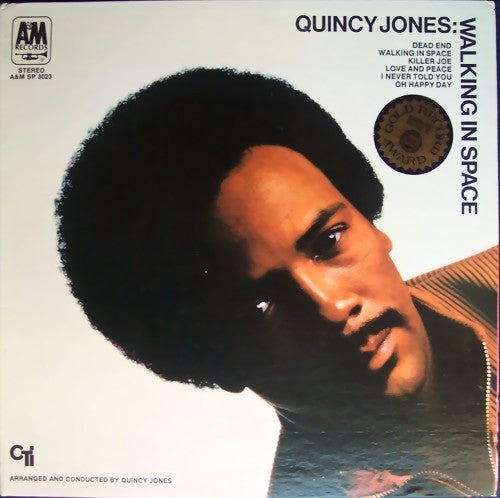 Quincy Jones : Walking In Space (LP, Album, RE)
