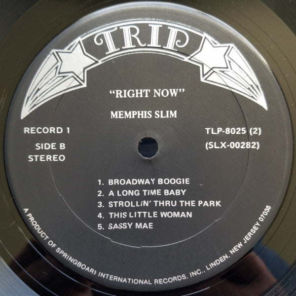 Memphis Slim : Right Now (2xLP, Gat)