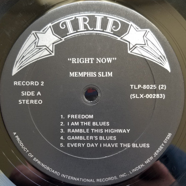 Memphis Slim : Right Now (2xLP, Gat)