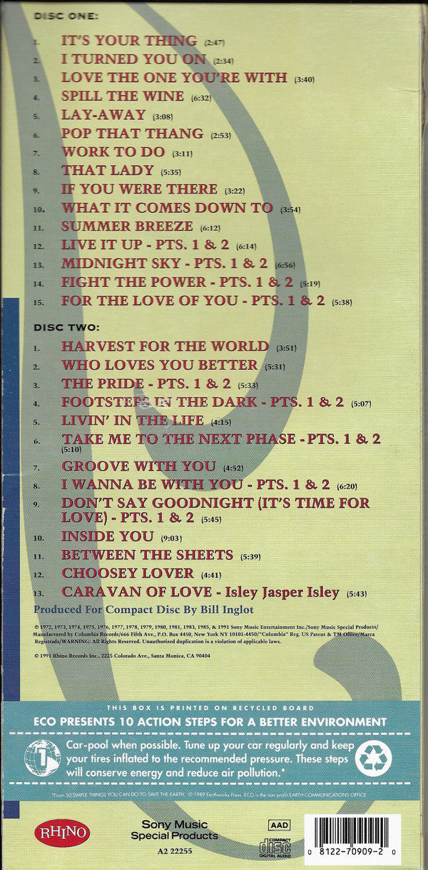 The Isley Brothers : The Isley Brothers Story, Vol. 2: The T-Neck Years (1969-1985) (2xCD, Comp)