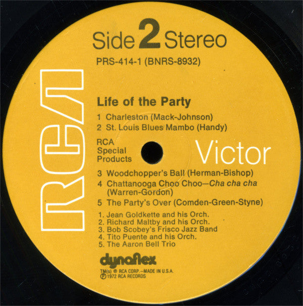 Various : Life Of The Party (LP, Comp, S/Edition)