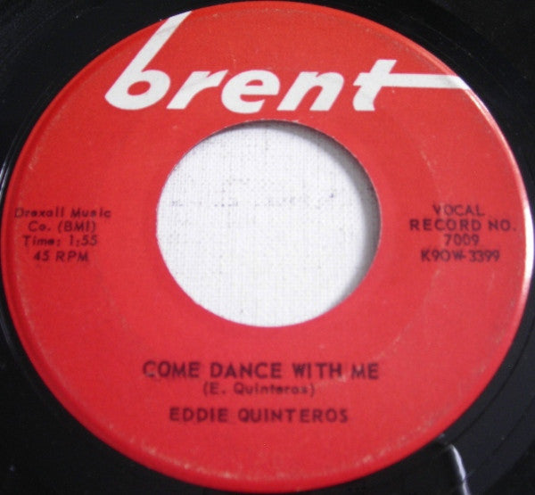 Eddie Quinteros : Come Dance With Me / Vivian (7", Ind)