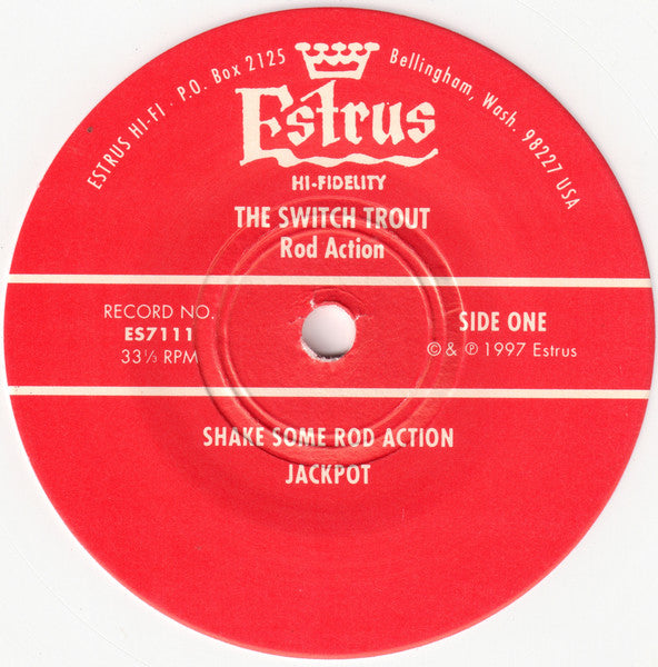 The Switch Trout : Rod Action (7", EP, Whi)
