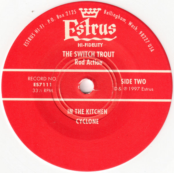 The Switch Trout : Rod Action (7", EP, Whi)