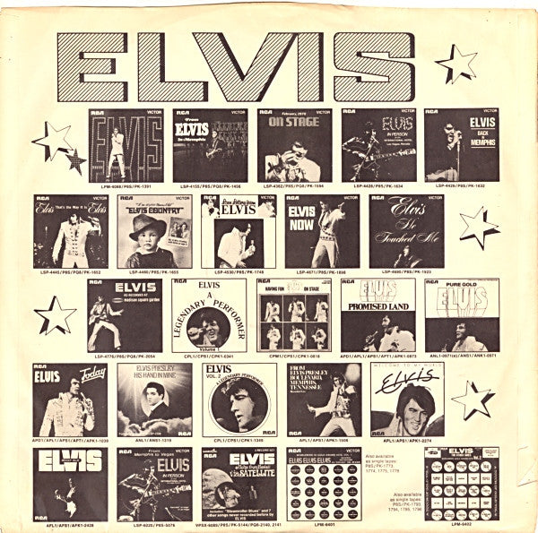 Elvis Presley : Elvis' Golden Records (LP, Comp, RE)