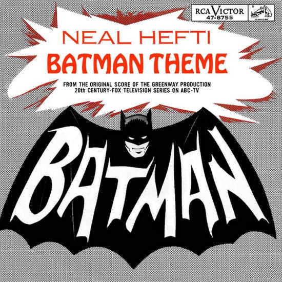 Neal Hefti : Batman Theme / Batman Chase (7", Single, Promo)