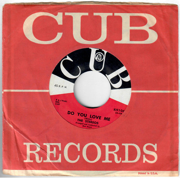 The Stereos : Unless You Mean It  (7")