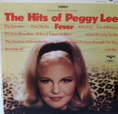 Peggy Lee : The Hits Of Peggy Lee (LP, Comp)