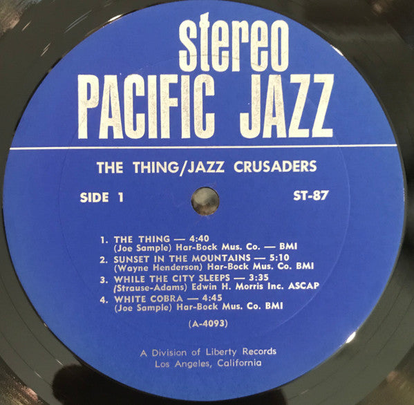 The Crusaders : The Thing (LP, Album)