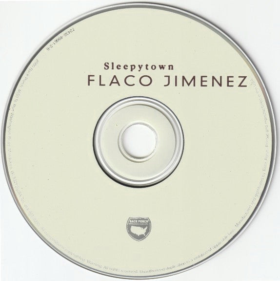 Flaco Jimenez : Sleepytown (CD, Album)
