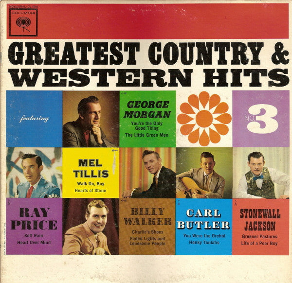 Various : Greatest Country And Western Hits No. 3 (LP, Comp, Mono)
