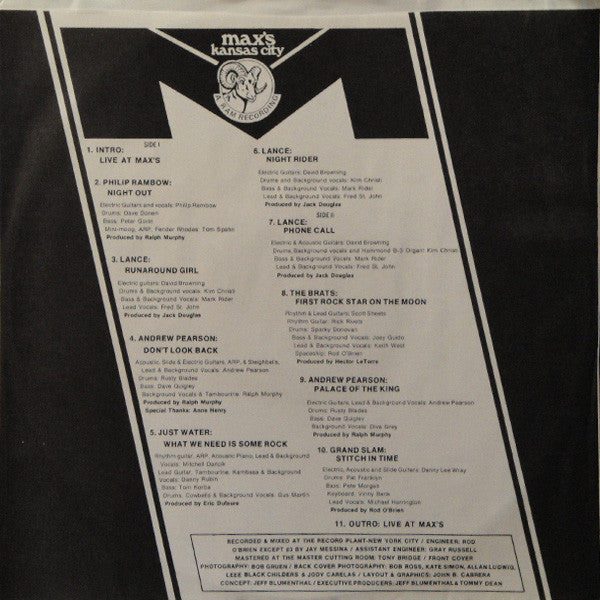 Various : Max's Kansas City Volume II 1977 (LP, Comp)