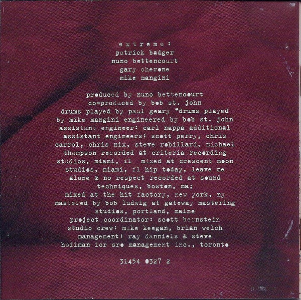 Extreme (2) : Waiting For The Punchline (CD, Album)