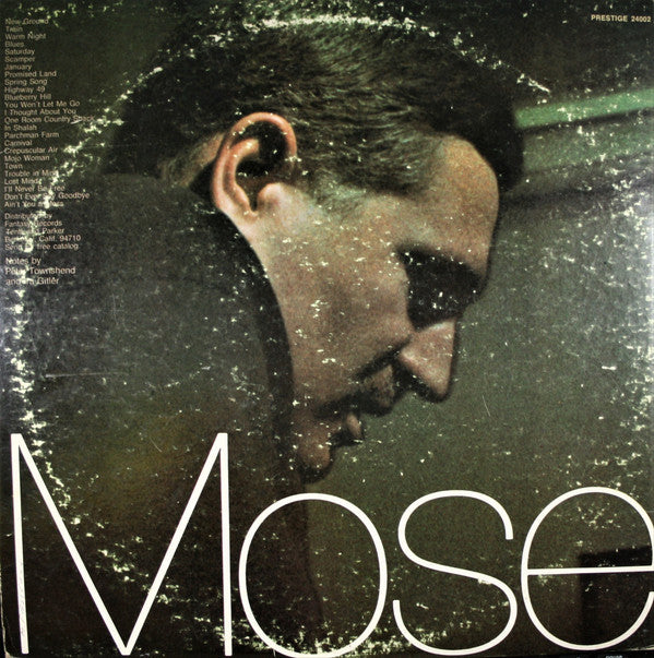 Mose Allison : Mose Allison (2xLP, Comp, Ind)